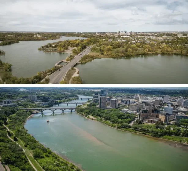 Areial-View-of-regina-and-saskatoon-commercial-area